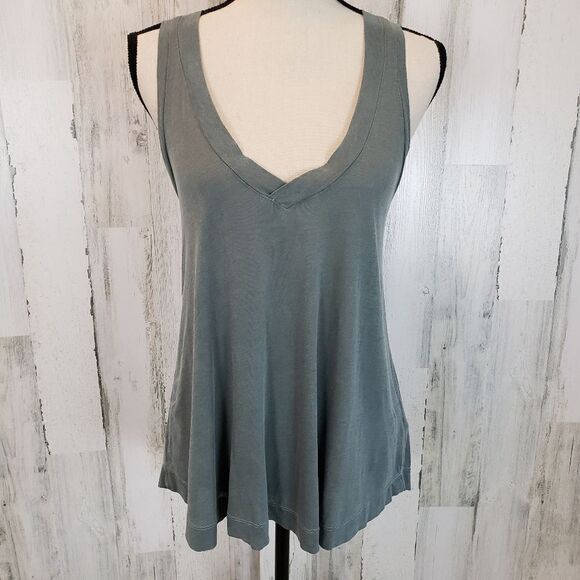 Splendid Vintage Whisper Tank in Olive Branch - Picture 1 of 7